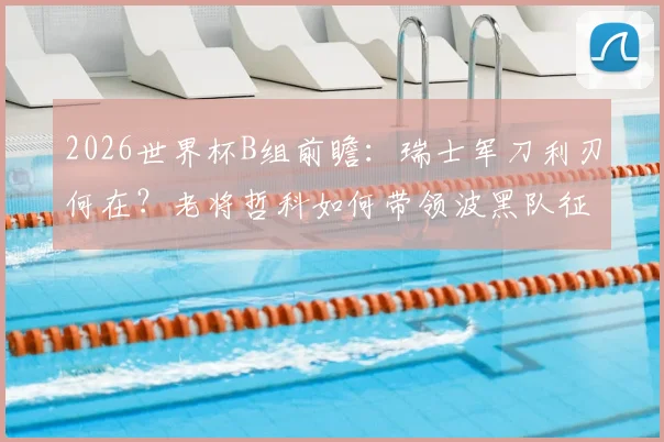 2026世界杯B组前瞻：瑞士军刀利刃何在？老将哲科如何带领波黑队征战北美？